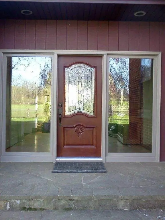Decorative entry door product offered by A-Light Windows and Doors